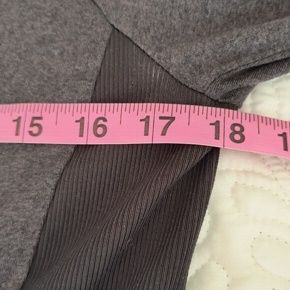 REI Co-op 1/4 Zip Top Women's Sz M Gray Long Sleeve Reflective Pullover Running - Picture 6 of 14